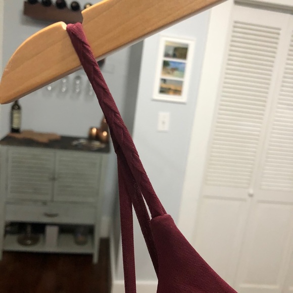 Maroon Bridesmaids Dress - Picture 5 of 6